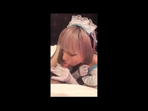 ❤️ Japanese Idol [mayuka], French maid costume, part 1, blowjob and jerk off with lotion ️❌ Porn video at us ❤