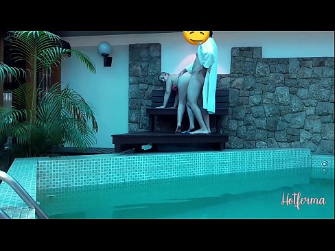 ❤️ Boss invites maid to the pool, but couldn't resist a hot ️❌ Porn video at us ❤